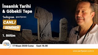 İnsanlık Tarihi amp Göbekli Tepe Şerif Yenen  Bölüm 1 [upl. by Sousa]