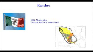 4th Grade Lecture Missions Presidios Pueblos Ranchos [upl. by Hillier]