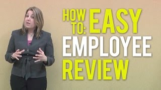 Employee Performance Review  An Easy HowToGuide [upl. by Dituri]