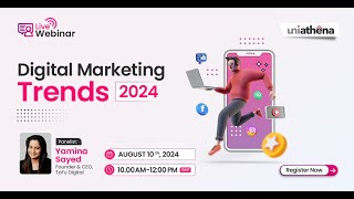 Webinar  Digital Marketing Trends 2024 [upl. by Alithia]