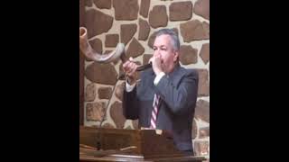 Blowing of the Shofar Yom Teruah [upl. by Nosirrah]