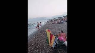 Beach Antalya Turkey viralvideo food trandingshorts beach sunset sea [upl. by Revolc]