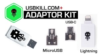 USBKillcom Adaptor Kit Test Everything [upl. by Neelik232]