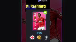 97❌98✅Free Rashford Trainng🔥efootball pes2021 pes [upl. by Imeon]