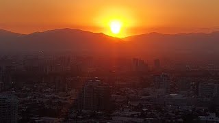 CERRO SAN CRISTOBALMirador TERRAZA BELLAVISTA 🌇SUNSET  NIGHT Senderismo Nocturno [upl. by Ahsened]