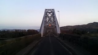 Scotland  A828 Connel near Oban to Ballachulish [upl. by Alleahcim]