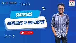 Measures of Dispersion Statistics  Radix Classroom  Tauhidul Islam [upl. by Gallard181]