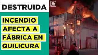 Gigantesco incendio Afectó al 80 de una empresa distribuidora de alimentos [upl. by Ahsircal303]