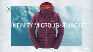 Meet The Designer  Rab Infinity Microlight Down Jacket [upl. by Saxon657]