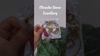 Meesho Stone Jewellery 🤯🥰 meeshojewellryhaul shorts trending [upl. by Jase]