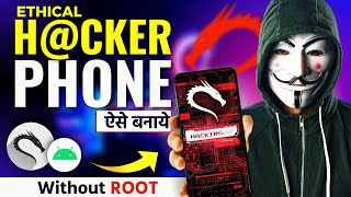 Make Your Own Ethical HACKER Phone with Kali LINUX in 10 Minutes Without ROOT  Full Setup [upl. by Thorncombe]