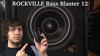 Rockville Bass Blaster 12 Review  Too Good to be True [upl. by Rumpf]