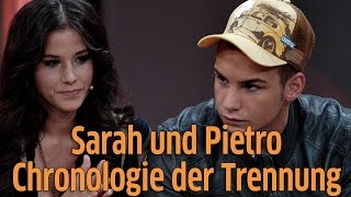 Sarah und Pietro Lombardi So lief ihre Trennung ab  eine Chronologie [upl. by Robert308]