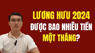 Lương hưu năm 2024 được bao nhiêutháng khi đóng đủ 20 năm BHXH [upl. by Berky554]