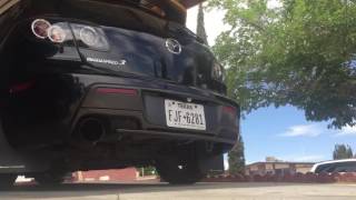 Mazdaspeed 3 HKS Exhaust [upl. by Atekram396]