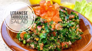 How to make authentic Lebanese Tabbouleh Tabouli Salad [upl. by Clarance]