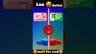 Lux Vs Dettol❓shorts [upl. by Delanty]