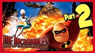 The Incredibles Rise of the Underminer Walkthrough Part 2 Blizzard Backdoor [upl. by Otsirc]