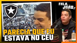 TORCIDA DO BOTAFOGO EMOCIONOU BRUNO CANTARELLI Charla Podcast [upl. by Vallonia]