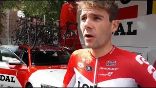 Tour de Wallonie Etape 3  Impressions davantcourse de Maxime Monfort [upl. by Yrrat]