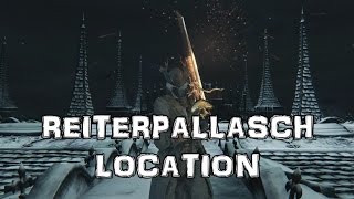 Bloodborne Reiterpallasch Rapier Location [upl. by Olimreh]