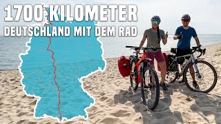 1700 km Radreise durch Deutschland In 26 Tagen aus den Alpen nach Sylt [upl. by Stoeber598]