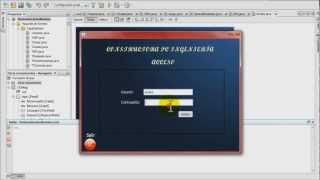 Tutorial Programación pantalla de AccesoLogin en JAVA Netbeans [upl. by Entruoc]