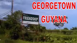 GUYANA  Driving Through Georgetown  Guyana Vacation Part 5 [upl. by Amairam]