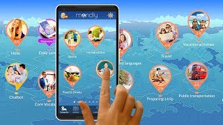 Mondly app  Learn 33 languages [upl. by Nylhtak]