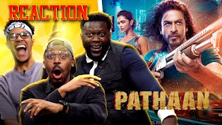 Pathaan Official Trailer Reaction [upl. by Adella]