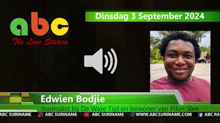 Kapiteiten en echtgenote Pikin Slee omgekomen in brand dorp in diepe rouw  ABC Online Nieuws [upl. by Rases]