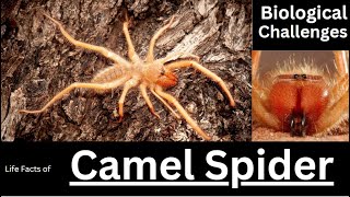 Everything You Need to Know About Camel Spiders  Life Facts and Biological Challenges [upl. by Seabrook]