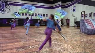 Ran Before the Storm  Independence High School 2022 Winter Guard [upl. by Negyam]