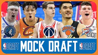 2024 NBA Mock Draft 10  Full 1st Round [upl. by Onitsoga]