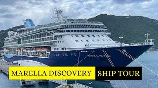 Marella discovery cruise ship tour deck by deck walk around 2024 [upl. by Heddy]