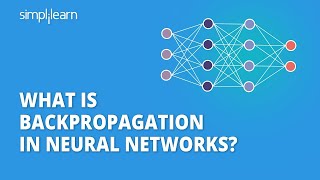 Backpropagation in Neural Networks  Back Propagation Algorithm with Examples  Simplilearn [upl. by Neened]