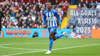 Ansu Fati  All Goals amp Assists for Brighton in 2023 [upl. by Maclean]