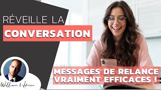 Les Meilleurs textos pour relancer une conversation avec une jolie femme [upl. by Yelyr632]