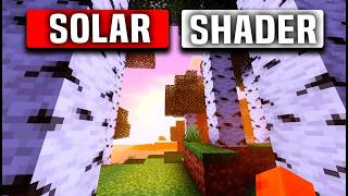 SOLAR Shader mcpe 121☢️ Solar shaders minecraft bedrock 121☢️PE [upl. by Belcher5]