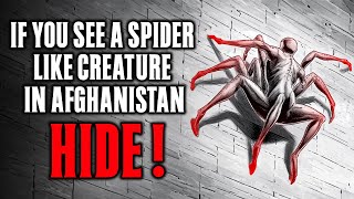 If you see a SPIDER like CREATURE in AFGHANISTAN  HIDE [upl. by Noirret]