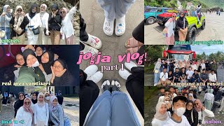 study tour goes to Jogja🤩 Part 1 jeep tour gumuk pasir parangtritis🏖️ vlog1alaypremium✨ [upl. by Max24]