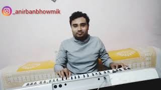 Beche Thakar Gaan piano cover  Anirban Bhowmik [upl. by Tena125]