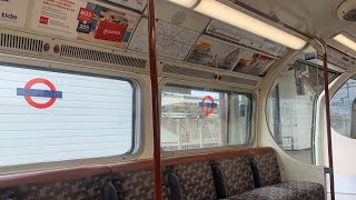 Bakerloo line 1972 stock 3544 journey from Harrow amp Wealdstone to Kensal Green [upl. by Eiuqnimod674]