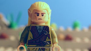 Taking the hobbits to isengard in Lego stop motion [upl. by Derrek]