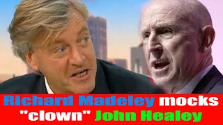 Richard Madeley mocks clown John Healey in disastrous TV debate [upl. by Tyika34]