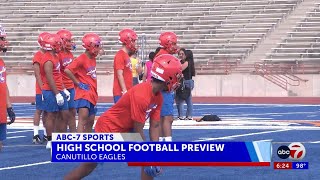 High School Football Preview Canutillo Eagles [upl. by Koblas524]