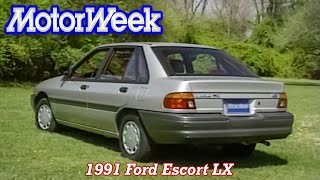 1991 Ford Escort LX  Retro Review [upl. by Eseeryt]