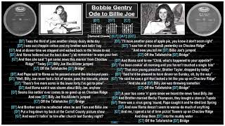 Bobbie Gentry  Ode to Billy Joe Guitar chords amp lyrics [upl. by Getter]