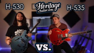 Heritage Guitars H530 VS H535 [upl. by Malan]