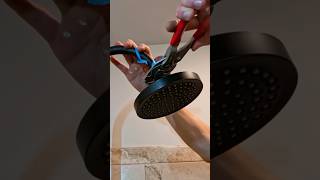 Installing a new shower arm and rain showerhead 🚿💦 plumbing plumber asmr diy [upl. by Adnalor266]